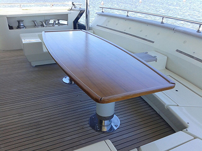 intérieur de bateau