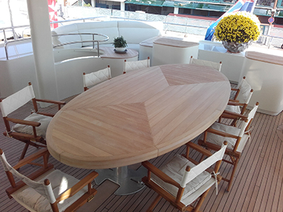 intérieur de bateau