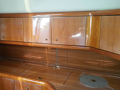 intérieur de bateau
