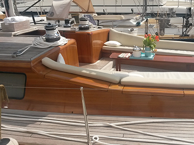 intérieur de bateau